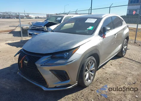 2020 Lexus Nx 300 F Sport из США, поврежденный, VIN JTJSARBZXL5001537